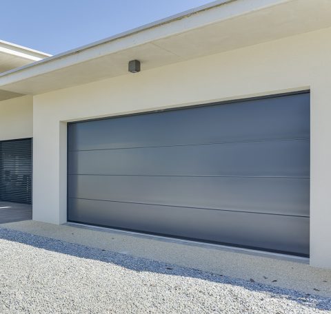 Porte sectionnelle CARSEC PRO grise